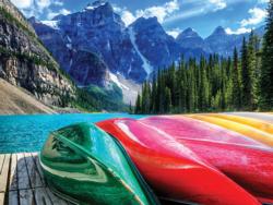 Take Me to the Mountains Boats Jigsaw Puzzle By Willow Creek Press