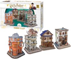Harry Potter Diagon Alley Paper Puzzle Harry Potter 3D Puzzle By 4D Cityscape Inc.
