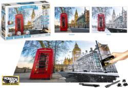 Scratch OFF Seasons Puzzle: Big Ben, London London Jigsaw Puzzle By 4D Cityscape Inc.