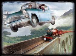 Lenticular Harry Potter Ford Anglia Harry Potter Jigsaw Puzzle By 4D Cityscape Inc.