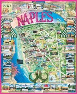 Naples, FL United States Jigsaw Puzzle By White Mountain