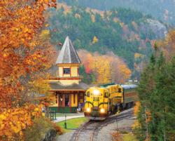 Scenic Railroad Landscape Jigsaw Puzzle By White Mountain