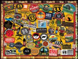 California Craft Beer Adult Beverages Jigsaw Puzzle By White Mountain