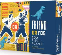Friend Or Foe Nostalgic / Retro Jigsaw Puzzle By Gibbs Smith