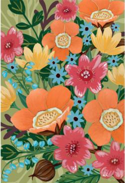 Bloom Flowers Jigsaw Puzzle By Lang