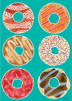 Donuts Sweets Jigsaw Puzzle By Lang