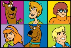 Scooby Doo Squares Cartoon Jigsaw Puzzle By Paper House Productions