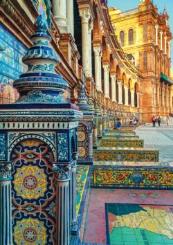 Spanish Tiles Spain Jigsaw Puzzle By Buffalo Games