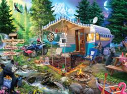 Mountain Retreat Outdoors Jigsaw Puzzle By Buffalo Games
