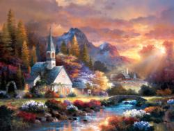 Morning of Hope - Scratch and Dent Lakes / Rivers / Streams Jigsaw Puzzle By SunsOut