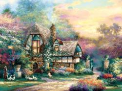 Weekend's Retreat Cottage / Cabin Jigsaw Puzzle By SunsOut