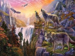 Wolf Moon Wolves Jigsaw Puzzle By SunsOut