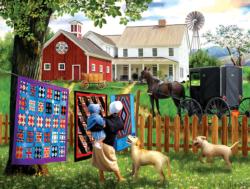 Family Homestead Farm Jigsaw Puzzle By SunsOut