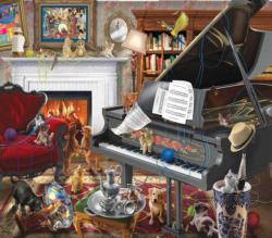Has Anyone seen My Yarn? Domestic Scene Jigsaw Puzzle By SunsOut