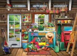 Life is Better in a Garden Domestic Scene Jigsaw Puzzle By SunsOut