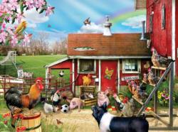 Barnyard Soccer Sports Jigsaw Puzzle By SunsOut