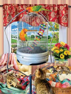 Bird Cage Birds Jigsaw Puzzle By SunsOut