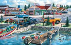 Lakefront Treasury Lakes / Rivers / Streams Jigsaw Puzzle By SunsOut