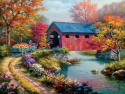 Pumpkin Harvest Lakes / Rivers / Streams Jigsaw Puzzle By SunsOut