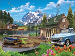 Lake Landscape - Scratch and Dent Lakes / Rivers / Streams Jigsaw Puzzle By SunsOut