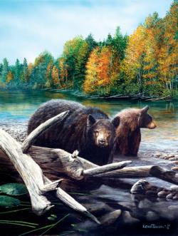 Morning Venture Lakes / Rivers / Streams Jigsaw Puzzle By SunsOut