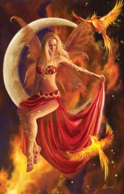 Fire Moon Fantasy Jigsaw Puzzle By SunsOut