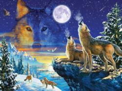 Howling Wolves Wolves Jigsaw Puzzle By SunsOut