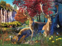 Elk Pond Forest Jigsaw Puzzle By SunsOut