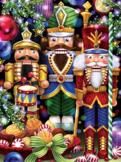 The Three Nutcrackers Christmas Jigsaw Puzzle By Vermont Christmas Company