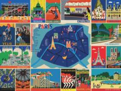 Paris Collage Jigsaw Puzzle By New York Puzzle Co