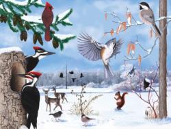 Winter Trail Winter Jigsaw Puzzle By New York Puzzle Co