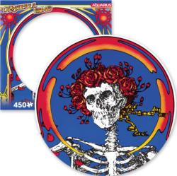 Grateful Dead Skull & Roses Picture Disc Puzzle Music Small Pieces By Aquarius