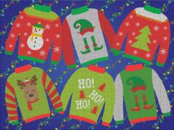 Ugly Sweater Party Pattern / Assortment Jigsaw Puzzle By Lang