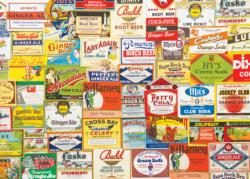 Vintage Sodas Nostalgic / Retro Jigsaw Puzzle By Colorcraft