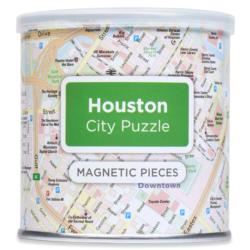 City Magnetic Puzzle Houston Cities Magnetic Puzzle By Geo Toys