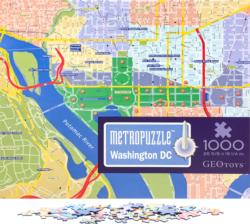 Washington, DC MetroPuzzle Cities Jigsaw Puzzle By Geo Toys