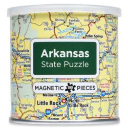 City Magnetic Puzzle Arkansas Cities Magnetic Puzzle By Geo Toys