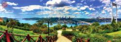Bosphorus From Otagtepe Photography Panoramic Puzzle By Anatolian