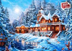 Winter Magic Snow Jigsaw Puzzle By Anatolian