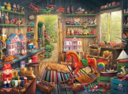 Toy Makers Shed Domestic Scene Jigsaw Puzzle By Anatolian