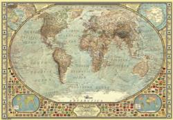 World Map Maps / Geography Jigsaw Puzzle By Anatolian