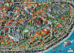 Fractal Istanbul Europe Impossible Puzzle By Anatolian