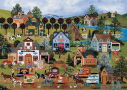 Shopping Spree Town / Village Jigsaw Puzzle By Puzzlelife