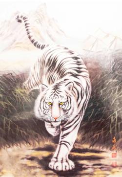 White Tiger Tigers Jigsaw Puzzle By Puzzlelife