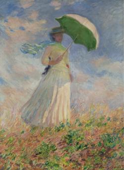 Woman With Parasol Fine Art Jigsaw Puzzle By Puzzlelife