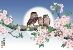 Owls In A Tree Owl Jigsaw Puzzle By Puzzlelife