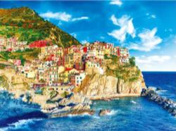 Cinque Terre 2 Seascape / Coastal Living Jigsaw Puzzle By Puzzlelife