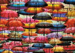 Umbrellas Food and Drink Jigsaw Puzzle By Piatnik