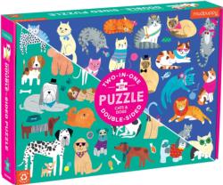 Cats & Dogs Dogs Double Sided Puzzle By Mudpuppy