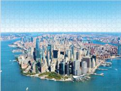 Gray Malin New York City 500 Piece Double Sided Puzzle - Scratch and Dent New York Double Sided Puzzle By Galison